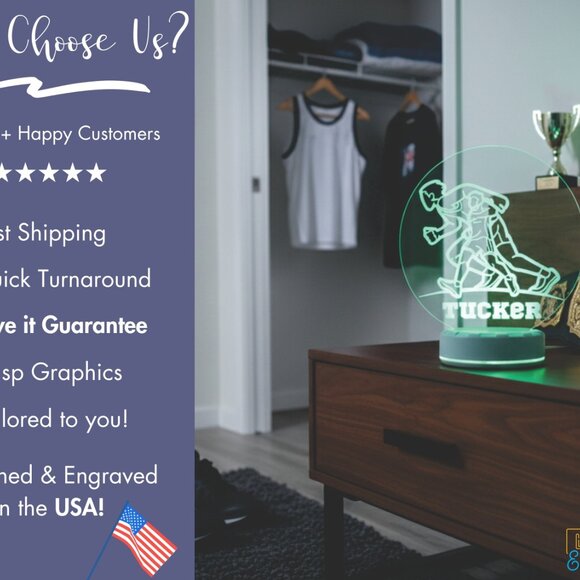 Personalized LED Running Lamp for Athletes - Picture 4 of 8